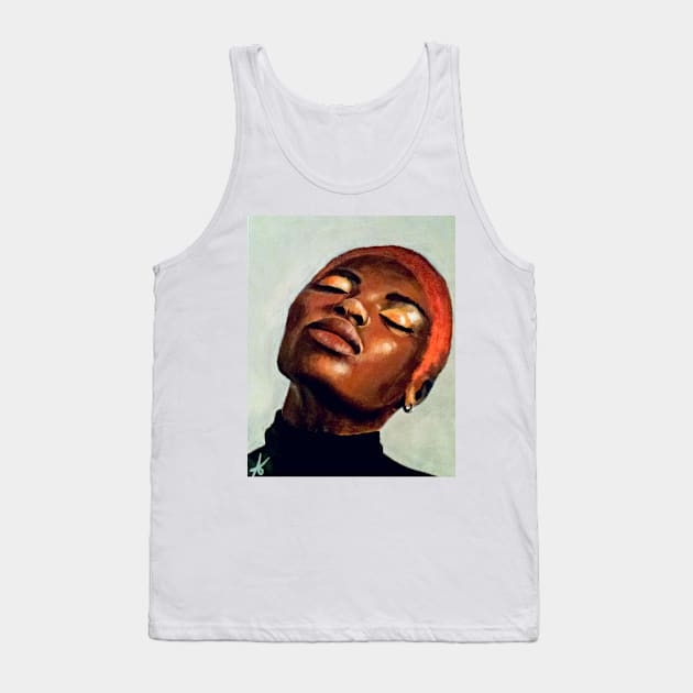 Portrait II Tank Top by andjicu